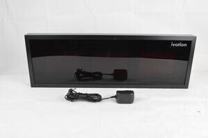 Ivation 24" Large Digital LED Wall Clock JID0124 6-Level Brightness – No Remote